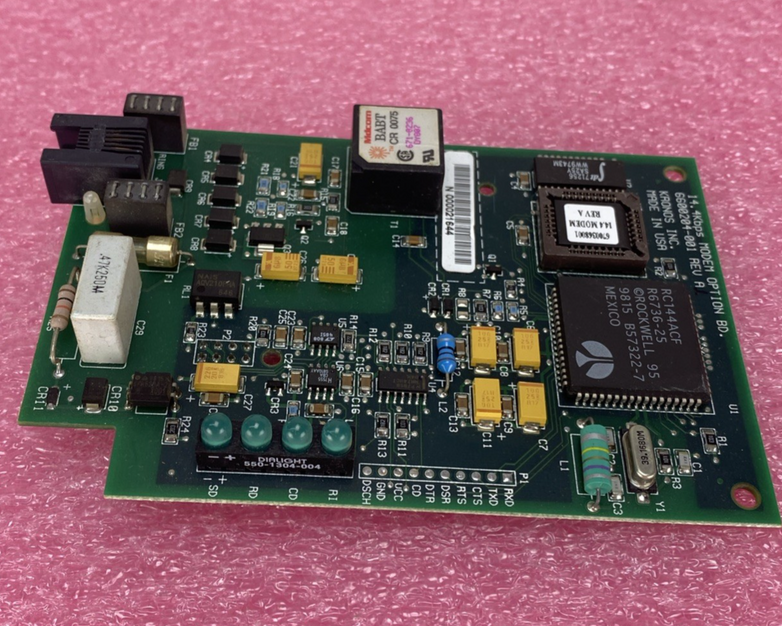 Kronos 6600204-001 Rev A 14.4Kbps Modem Card