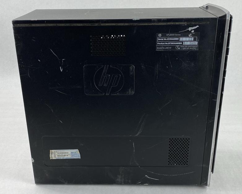 HP P6616F MT AMD Phenom 2 x4 830 2.80GHz 4GB RAM No HDD No OS