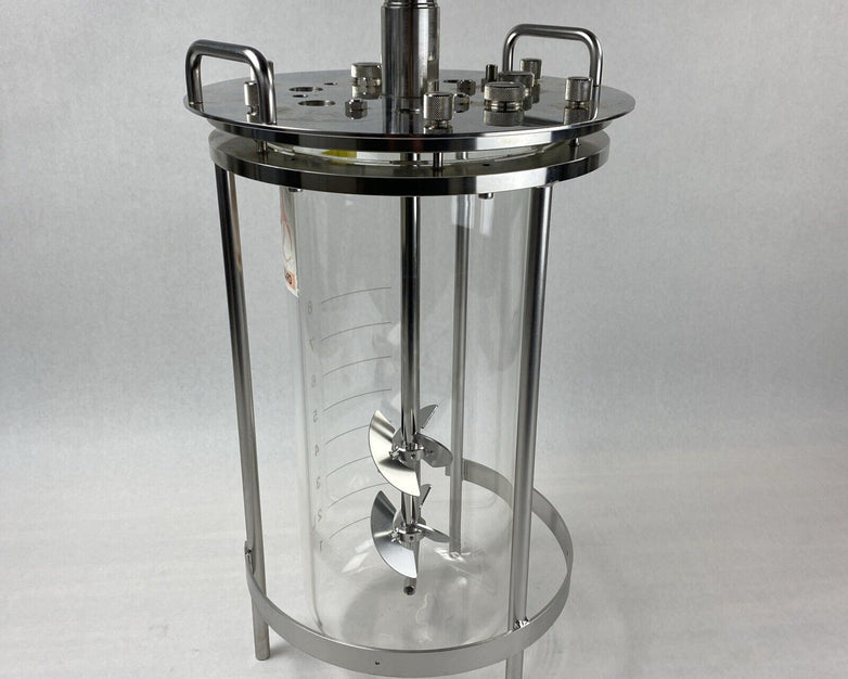 Sartorius 8L Liter Glass Vessel Bioreactor