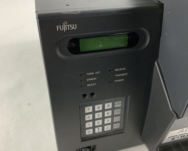 Fujitsu ATB Printer 9811 CA02421-A041 Powers On No Ribbon or Cards For Parts