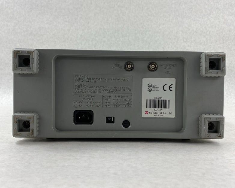 EZ Digital OS-5020 Analog Oscilloscope 20MHz