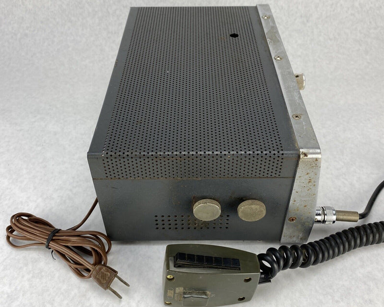 USL Contact 8 Vintage 23-Channel CB Transceiver Radio w/ Mic & Power Cord