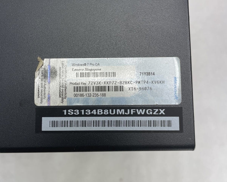 Lenovo ThinkCentre M71e SFF Intel Core i3-2120 3.3GHz 4GB RAM No HDD No OS
