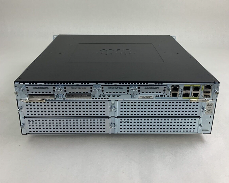 Cisco 3900 CISCO3925-CHASSIS V02 Dual Gigabit Integrated Services Router No OS