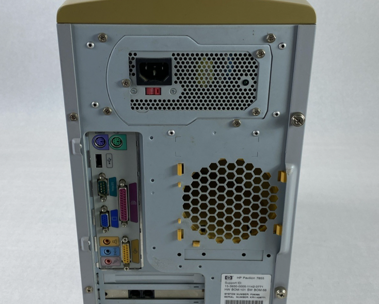 HP Pavilion 7855 MT Intel Pentium III 1.00GHz 128MB RAM No HDD No OS