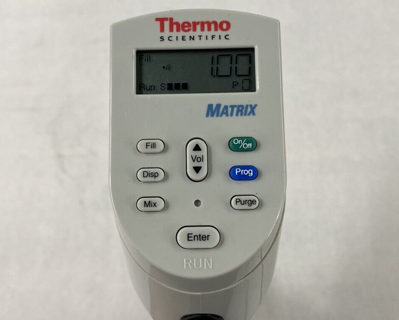 Thermo Scientific Matrix 12.5 uL 8 Channel Electronic Pipette Power Tested