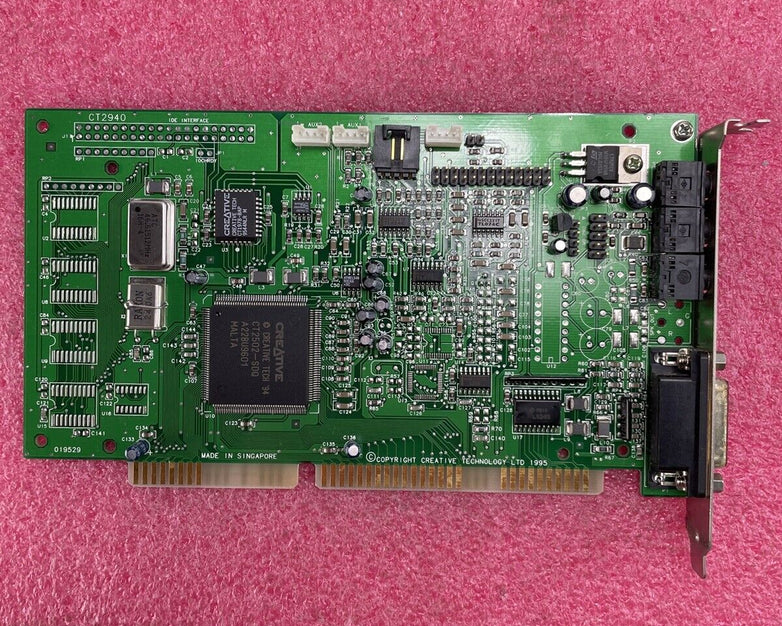 Creative Technology CT2940 CT2505-SDQ ISA Audio Card