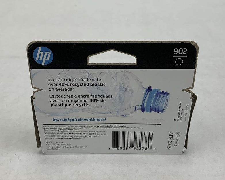 HP Officejet 902 Black Ink Exp. Apr 2026