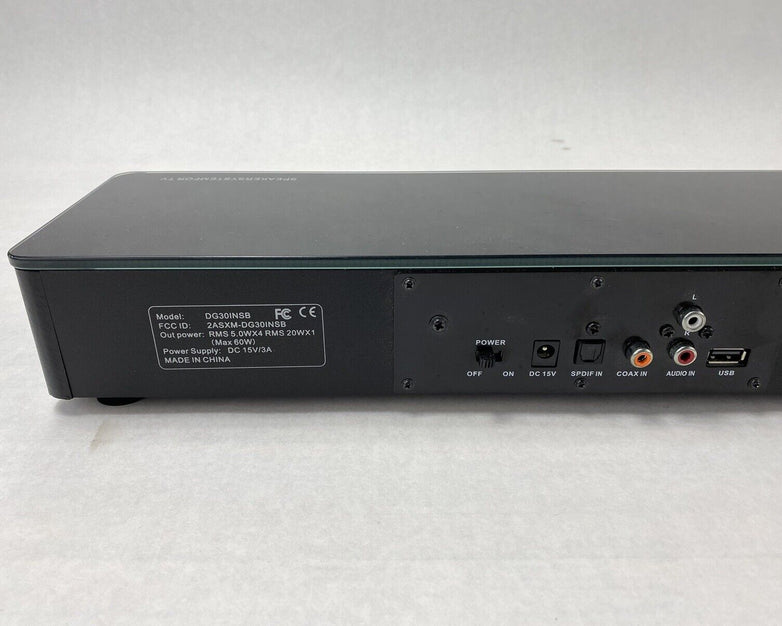 Deco Gear DG30INSB 31" Soundbar with Remote Tested