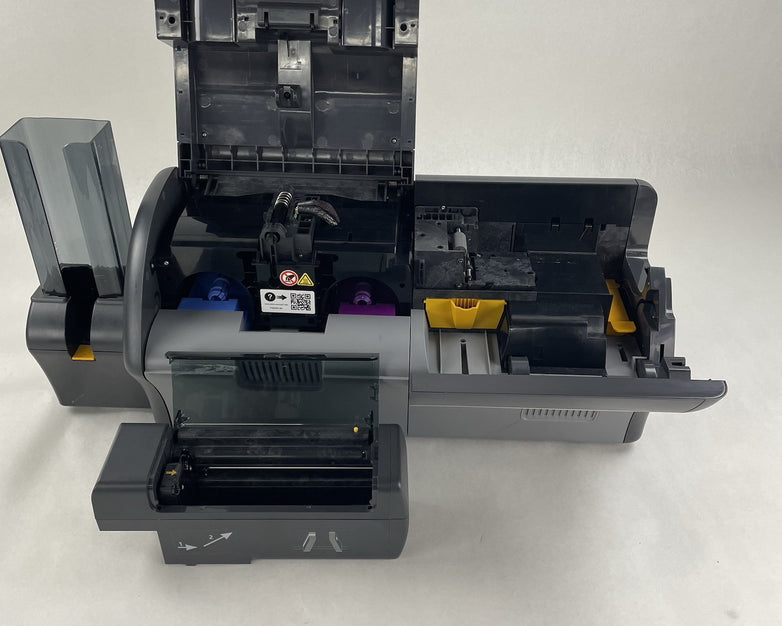 Zebra ZXP Series 7 Pro ID Card Printer Double Sided Color Ethernet Tested