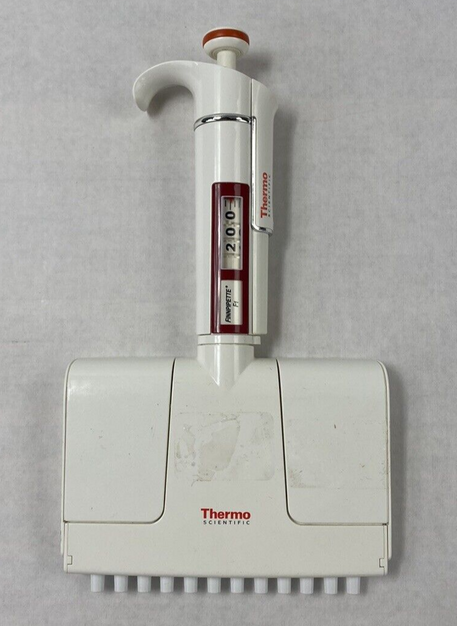 Thermo Finnpipette F1 30-300uL 12 Channel Multichannel Pipette