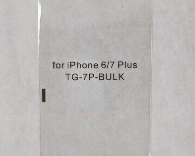 Unbranded Screen Protector for iPhone 6/7 Plus TG-7P-BULK 6+, 7+