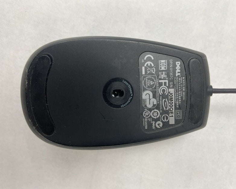Dell MOCZUL USB Wired Black Laser Scroll Mouse with 6 Buttons Lot of 4