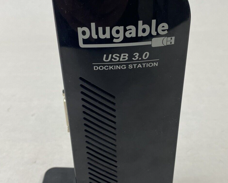 Lot of 3 Plugable UD-3900 USB 3.0 Universal Docking Station Untested