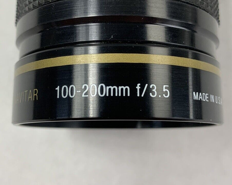 D.O. Industries Golden Navitar 100-200mm f/3.5 Projection Lens