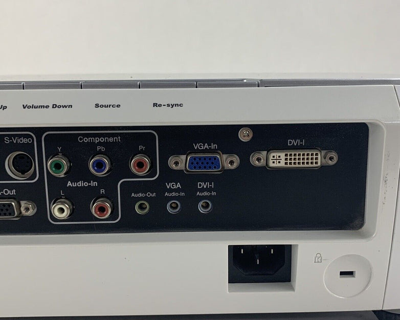 Optoma EP910 HD 720P 1400x1050 Resolution DLP Projector 3500 Lumens Tested