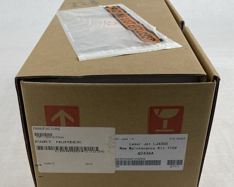 Laser Jet LJ4300 Q2436A New Maintenance Kit 110v