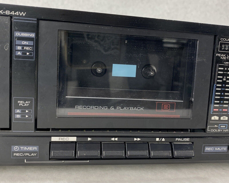 Kenwood KX-644W Dual Tape Recording Playback Stereo Double Cassette Deck PARTS