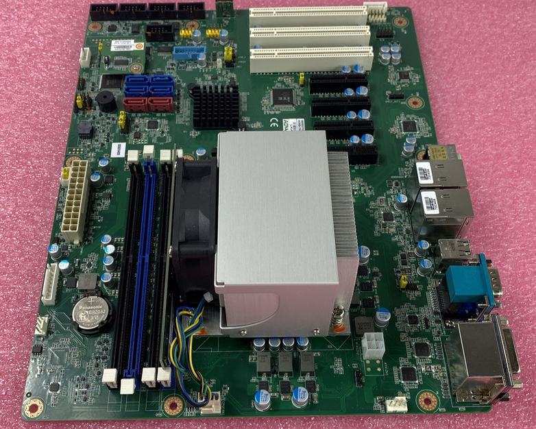Advantech AIMB-785 Motherboard Intel Core i7-7700 3.60GHz 8GB RAM w/ Shield