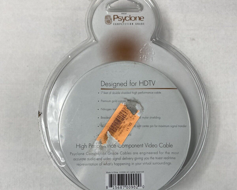 Psyclone Competition Grade High Performance Component Video Cable for HDTV