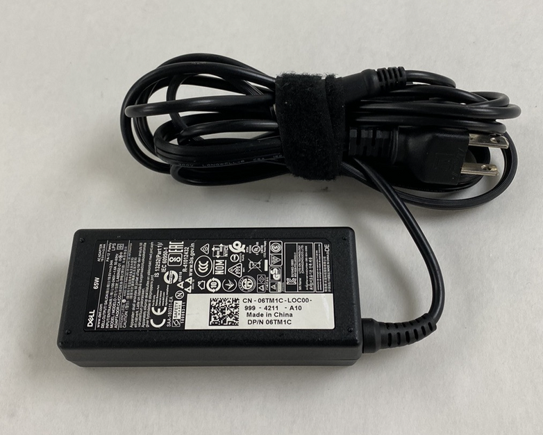Lot of 6 Dell LA65NS2-01 DP/N: 06TM1C 65W 195V 3.34A 7.4mm Tip AC Adapter