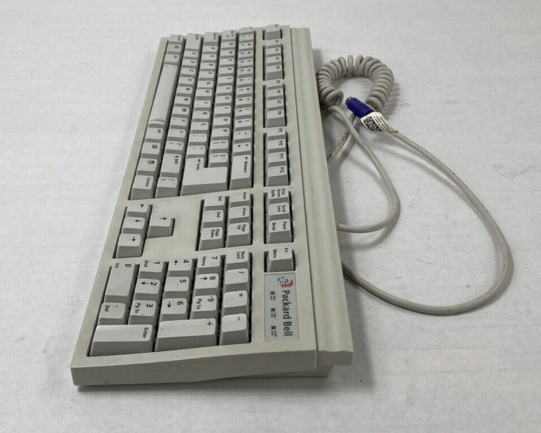 Packard Bell Model SK-2100W PS/2 Keyboard For Parts or Repair