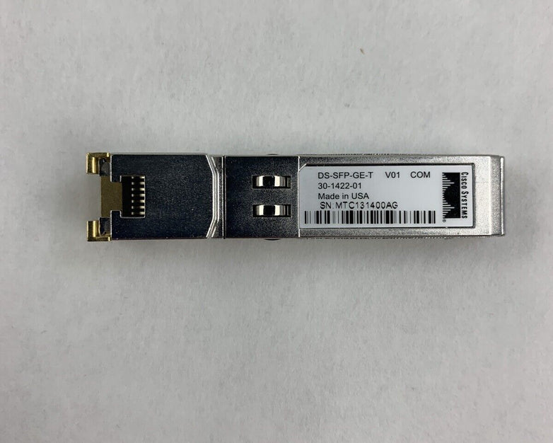 Cisco DS-SFP-GE-T 1000BASE-T SFP Transceiver Module 30-1422-01