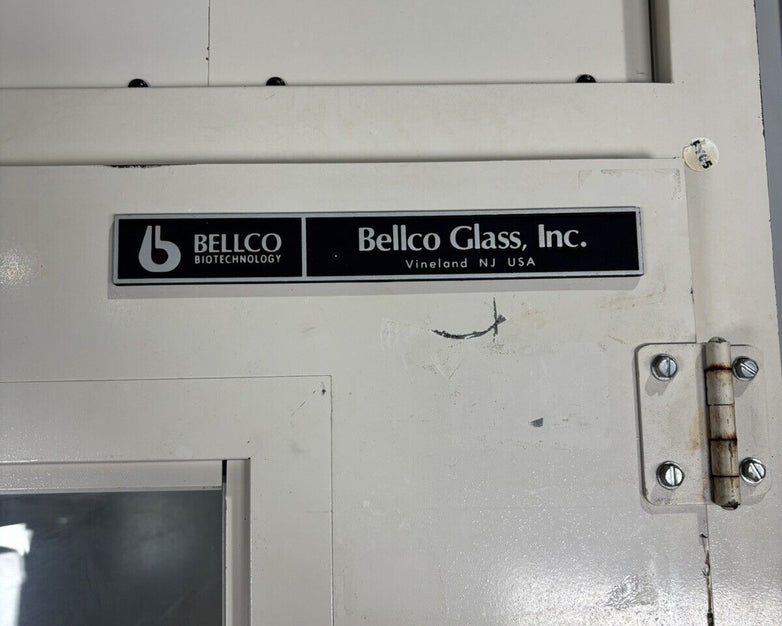 Bellco Glass Laboratory Roll-In Incubator Oven Chamber Powers On
