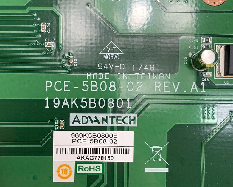 Advantech PCE-5B08-02 Rev A1 Interface Board