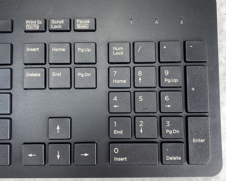 New HP 803181-001 USB Slim SK-2120 Keyboard 105key w/ Multimedia Black NIB