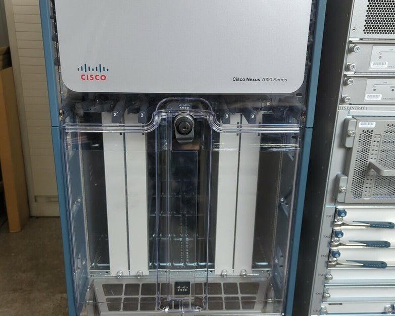 Pair of Cisco Nexus 7000 N7K-C7010 10-Slot Switch Chassis No Modules No Cables