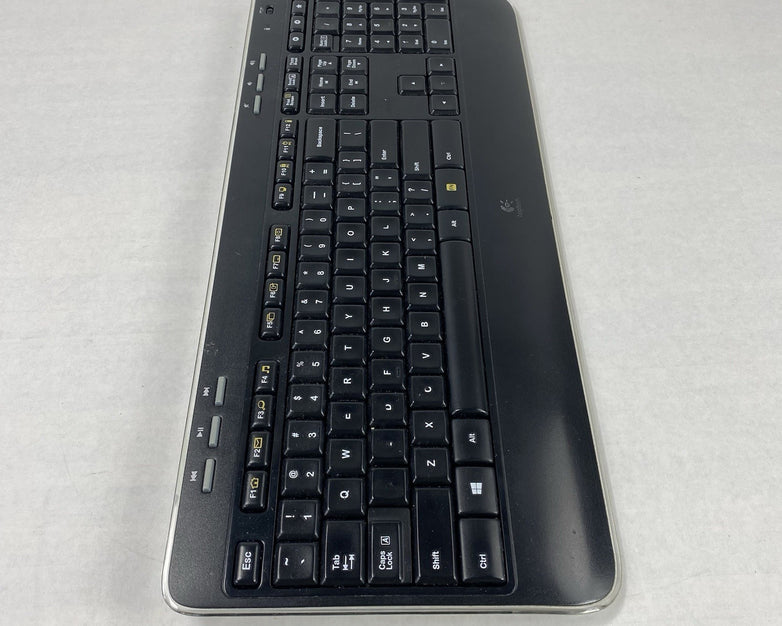 Logitech K520 Y-R0012 Wireless Keyboard No USB Dongle Power Tested - Lot of 4