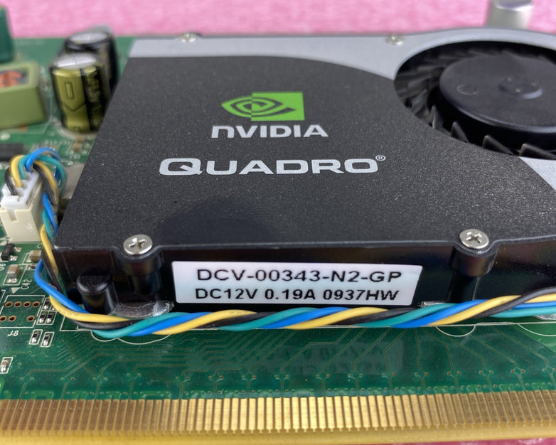 Dell 0WX397 NVIDIA Quadro FX 570 256mb GDDR2 PCIe Graphics Card Lot Of 3