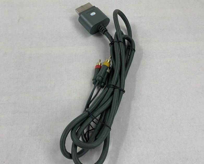 Microsoft XBOX 360 S Slim Composite AV Audio Video Cable