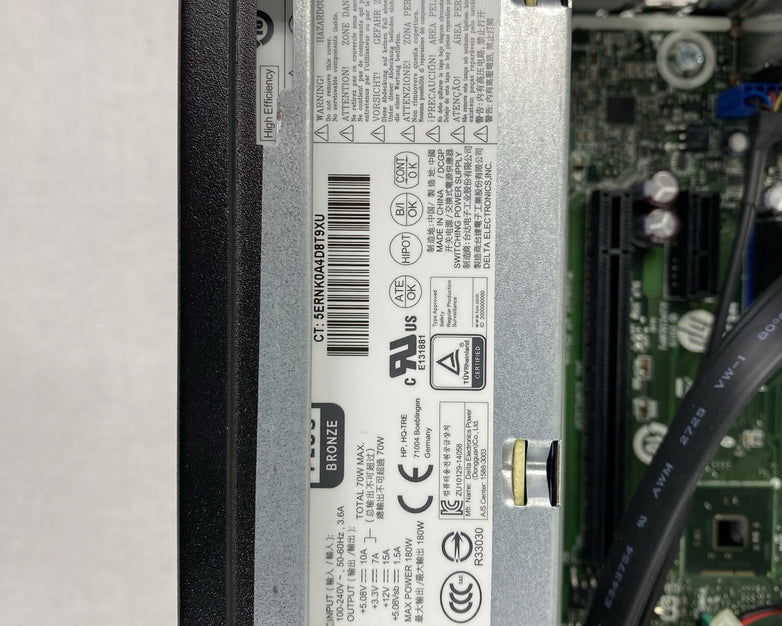 HP ProDesk 400 G2.5 SFF Intel Core i3-4170 3.70GHz 8GB RAM No HDD No OS