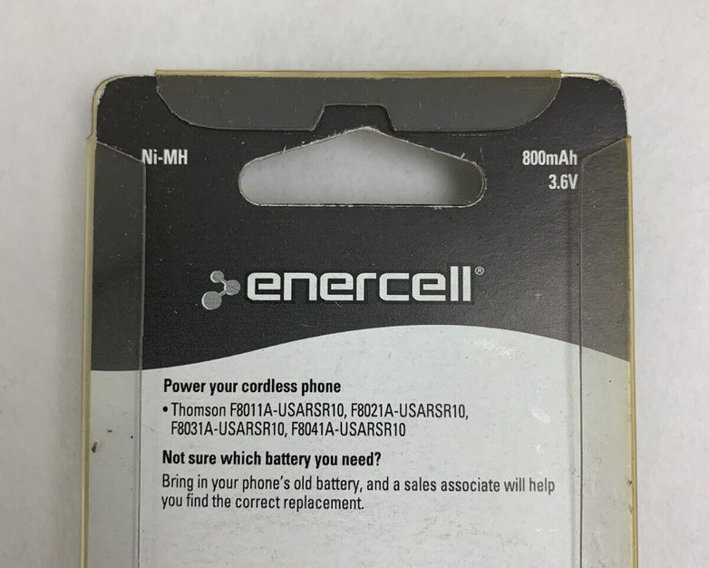 Enercell Cordless Phone Battery 800mAh 3.6 V Ni-MH 23-892 Radio Shack New