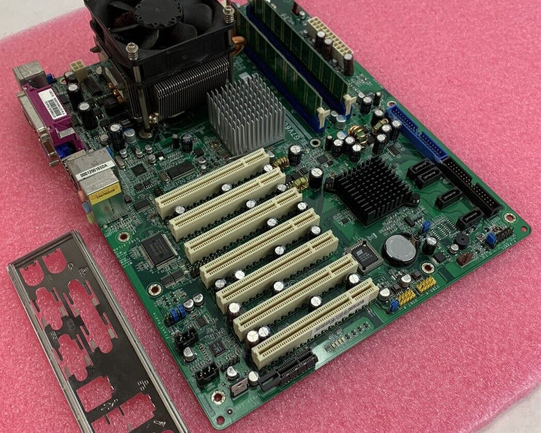 DFI G7V600-B Motherboard Intel Pentium 4 3.4GHz 1GB RAM w/Shield