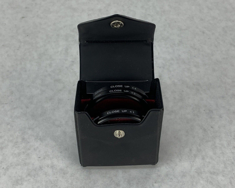 Promaster 52mm Close Up +1 and +2 +4 Lens Filter w/ Case