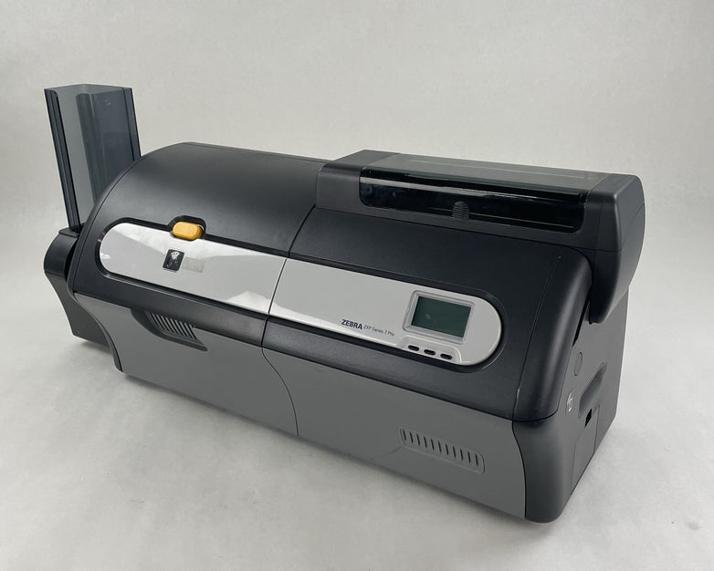 Zebra ZXP Series 7 Pro ID Card Printer Double Sided Color Ethernet Tested