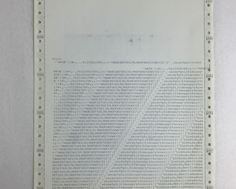 Epson LX-300+II P170B Dot Matrix 9-Pin Printer Tested No Ribbon