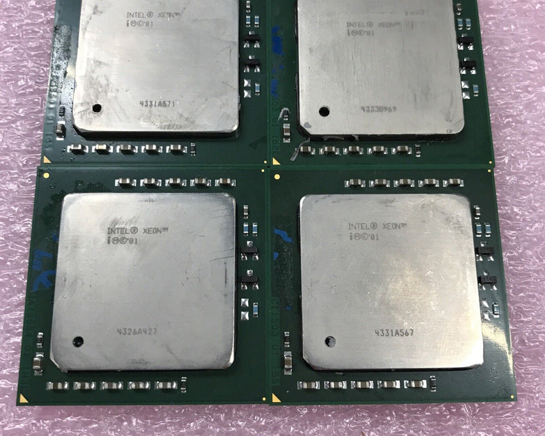 (Lot of 4) Intel SL6VL Server Xeon Processor Dell Poweredge 2600 3331A379-0303