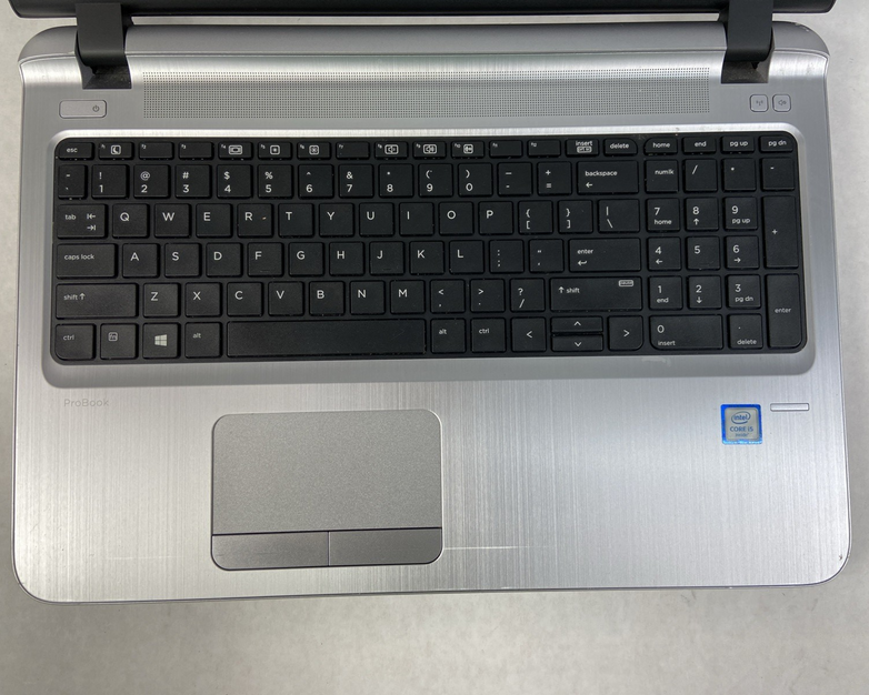 HP ProBook 450 G3 Intel Core i5-6200U 2.3 GHz 8 GB RAM No HDD/No OS