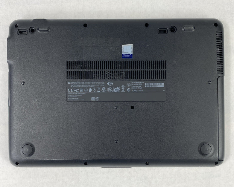 HP ProBook 640 G3 Core i5-7200U 2.50 GHz 8 GB RAM 14" No Battery No HDD No OS