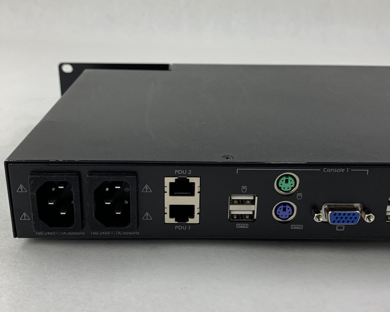 APC KVM0216A KVM USB 2G Enterprise Analog 2 Local Users 16 Ports Tested