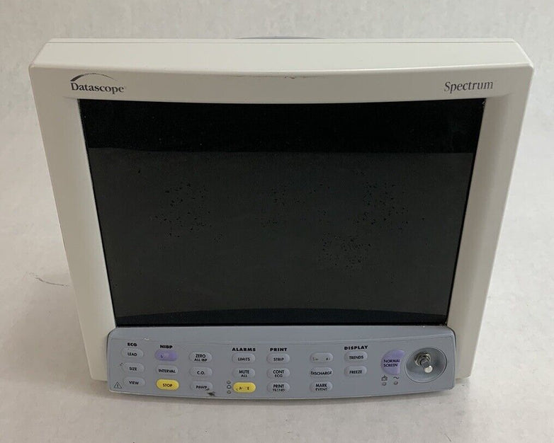 Datascope Spectrum 0998-00-0500-1006A Patient Monitor (Parts and Repair)