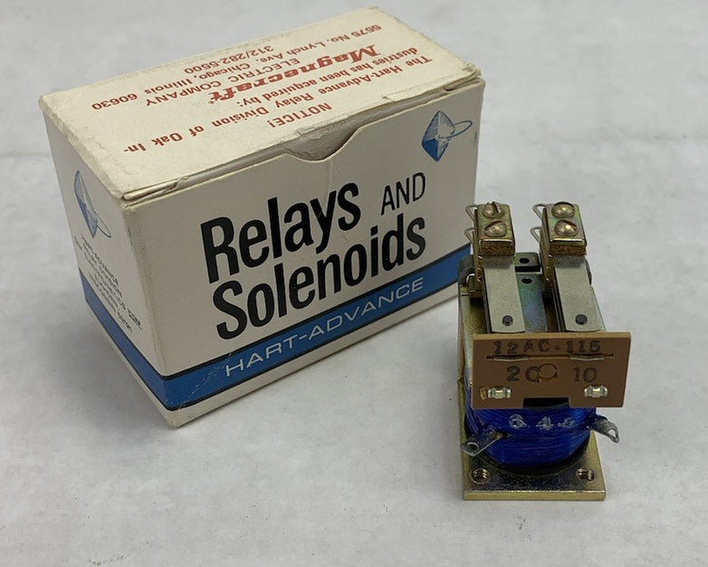 Hart-Advance 12 AC 1152C10 Relays and Solenoids