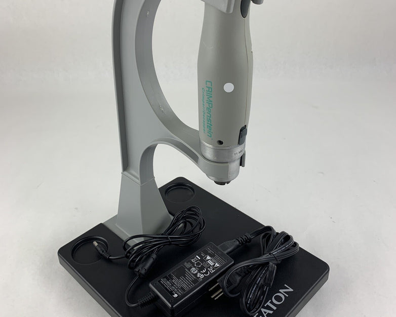 Wheaton 50098192 CRIMPenstein Electric Crimper/Decapper Hand Tool 11MM w/ Stand