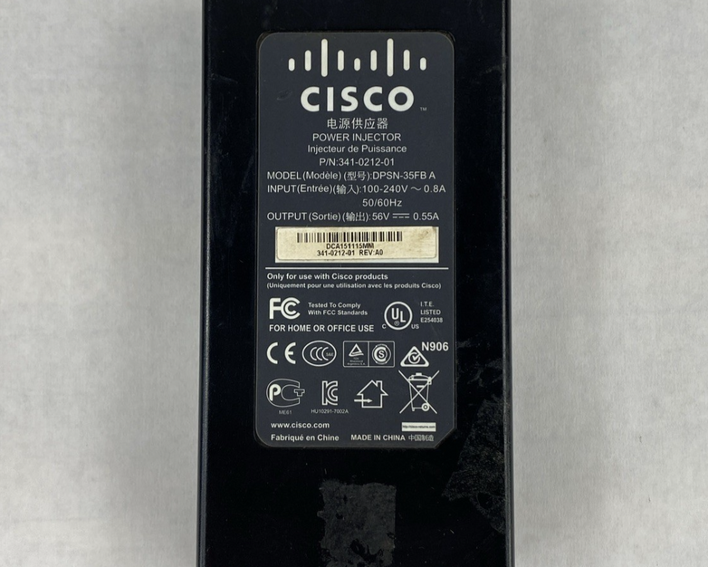 Cisco DPSN-35FB A P/N: 341-0212-01 Power Injector Lot of 3