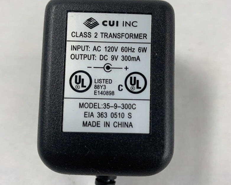 Lot of 6 CUI 35-9-300C AC Adapter Class 2 Transformer Power Charger