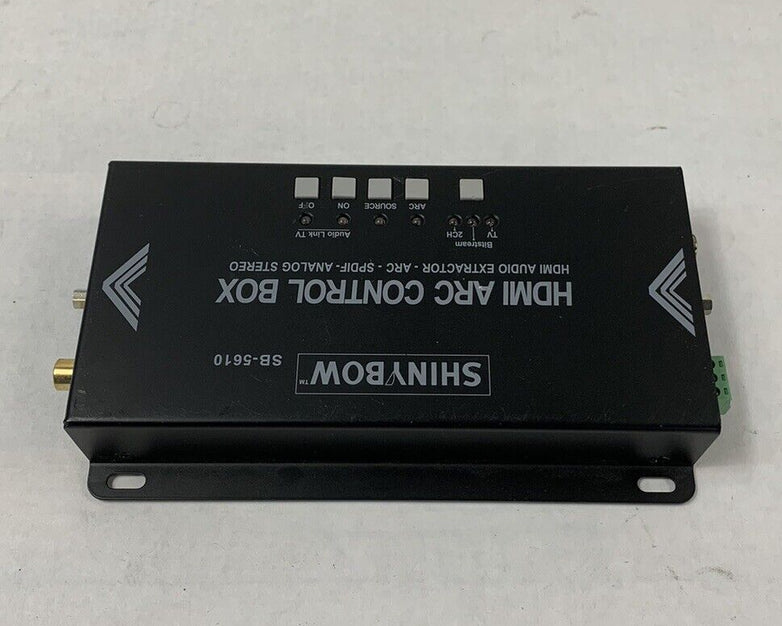 Shinybow SB-5610 HDMI Audio Extractor-ARC-SPDIF-Analog Stereo Control Box